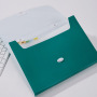 Office stationary high capacity A4 PP clip document bag folder, expanding file 13 pockets, four-color mixed