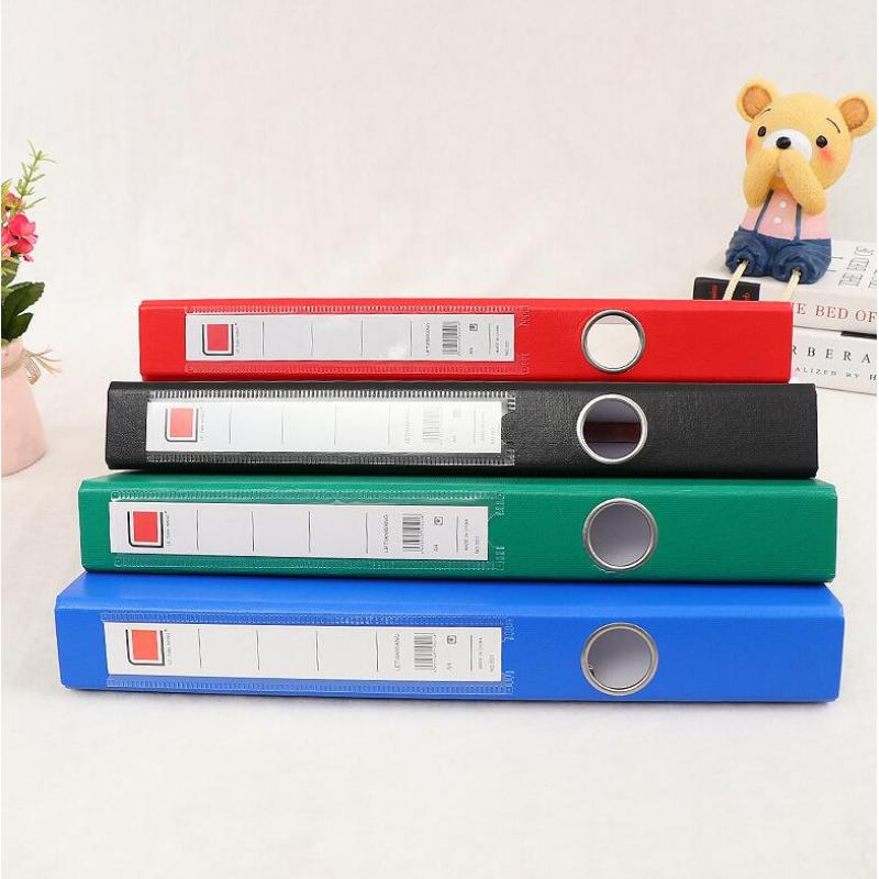 A4 two-hole folder binder, office folder can be customized perforated folder clip file