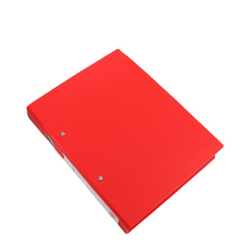 A4 two-hole folder binder, office folder can be customized perforated folder clip file