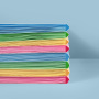 new design Hot selling expanding file 2022 new solid color organ clip folder multi-compartment office storage bag