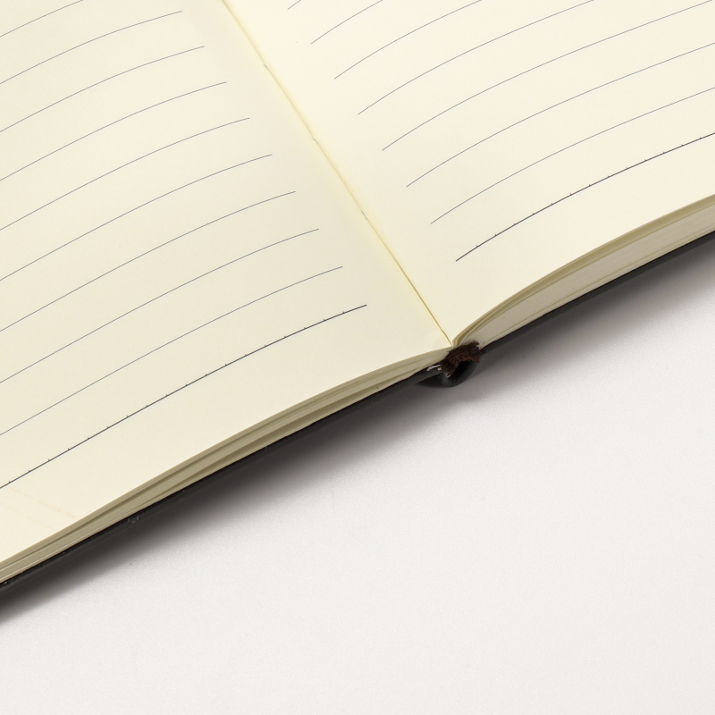 Factory PU Softcover  GRAIN LINE leather A5 B5 loose leaf planner notebook for business