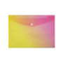 Rainbow color file bag custom A4 pull-side bag student office storage materials document bag