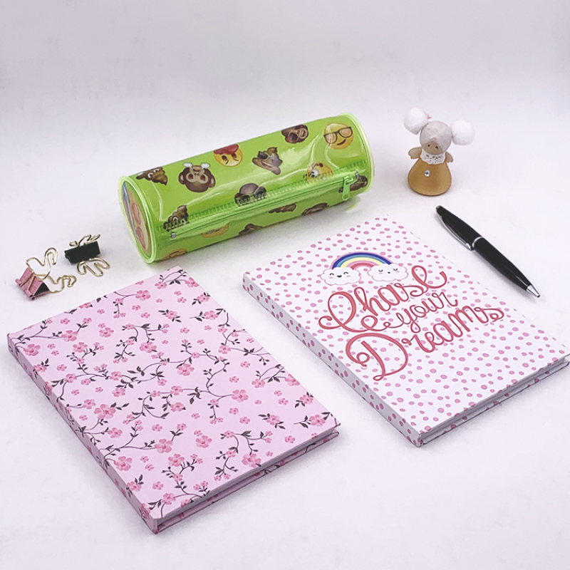 new printed A5, A6 high-quality hardcover exercise book