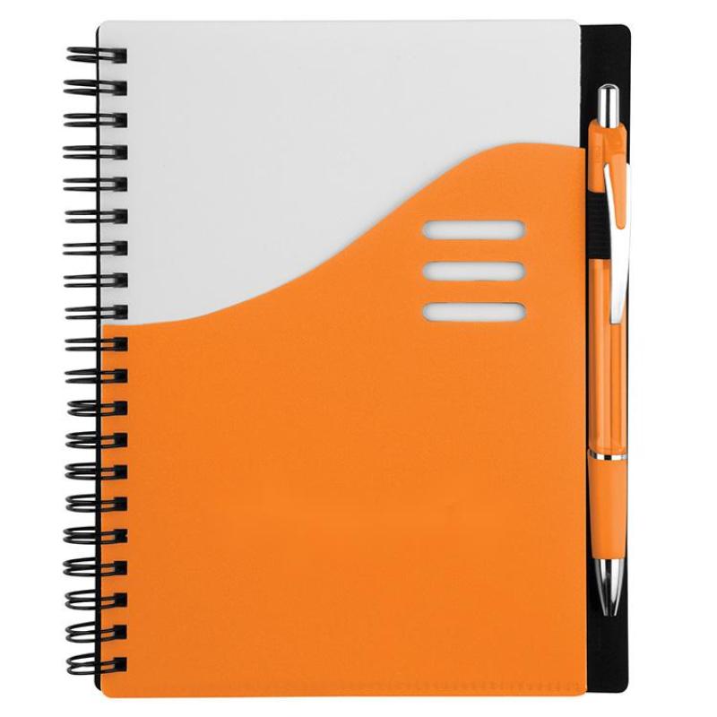 Hot sale 70-sheet spiral bound lined notebook,A5 Spiral Journals Custom Logo Diary Notebook Pens