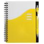 Hot sale 70-sheet spiral bound lined notebook,A5 Spiral Journals Custom Logo Diary Notebook Pens