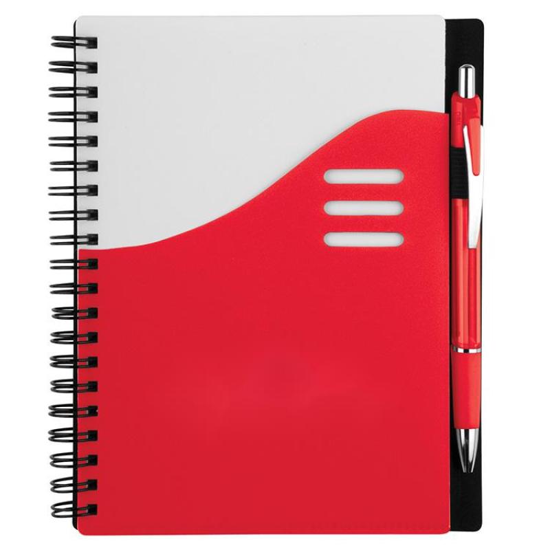 Hot sale 70-sheet spiral bound lined notebook,A5 Spiral Journals Custom Logo Diary Notebook Pens