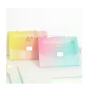 Thicken Gradient File Storage Document Bag PP 13 Pockets Customized Expanding Files Folder