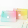 Thicken Gradient File Storage Document Bag PP 13 Pockets Customized Expanding Files Folder
