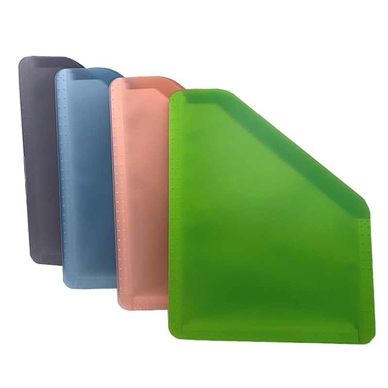 stationery 2023 New File Folder Clear Custom Presentation Hard Cover A4 Size Paper Hanging Plastic Expanding File Folder