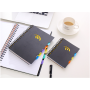 Factory New products A5 A6 hardcover sprial notebook notepad