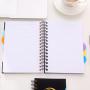 Factory New products A5 A6 hardcover sprial notebook notepad