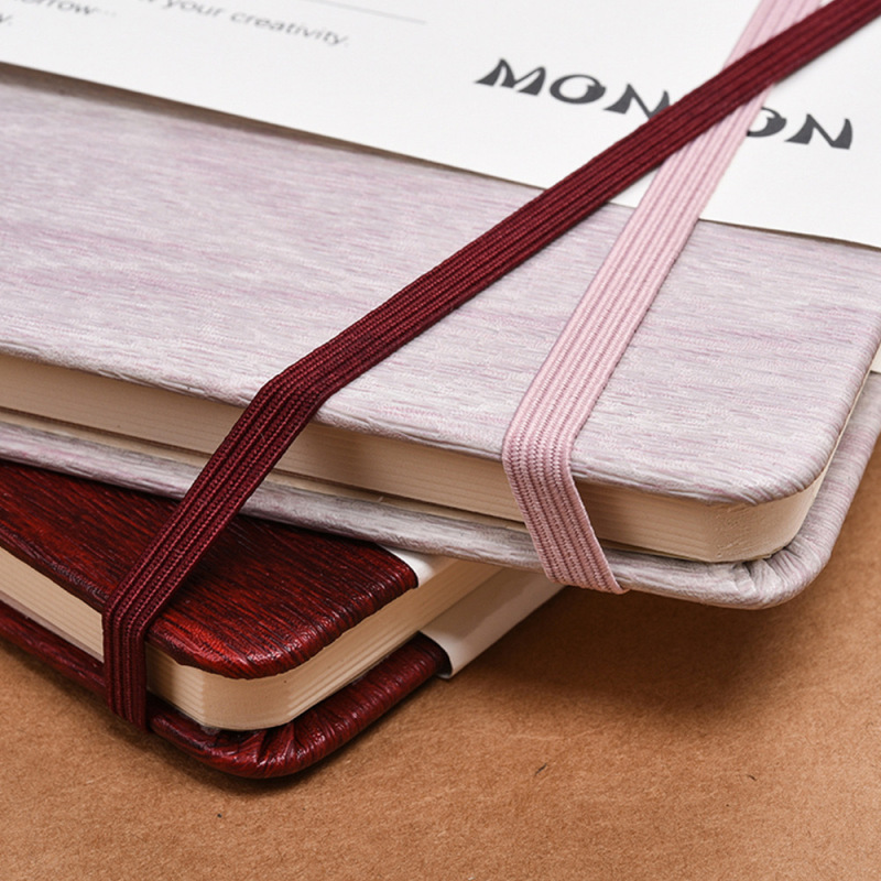 Custom Printing PU Leather Hardcover Agenda Planner Journal Notebook Note Book Customized Promotion Diary Chef Available A5 Size