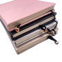 Custom Colourful Flower Cover A5 Recycled Offset Paper Hardcover Office Notebook