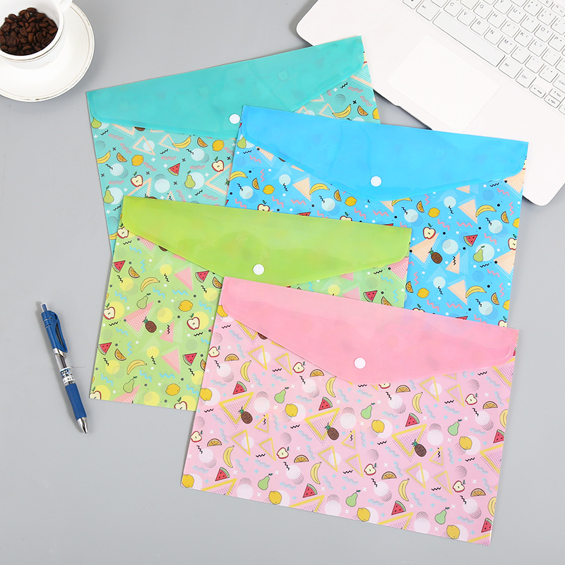 new design A4 Hot sale thickened document bag snap bag spot wholesale new fireproof bag for documents