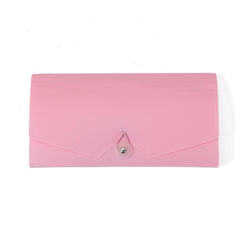 new design folder portable multi-layer file bag B6 bill data storage file bag factory wholesale