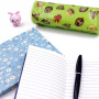Factory A5, A6 high quality hard cover printing custom design notebook diary