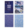 Factory A5, A6 high quality hard cover printing custom design notebook diary