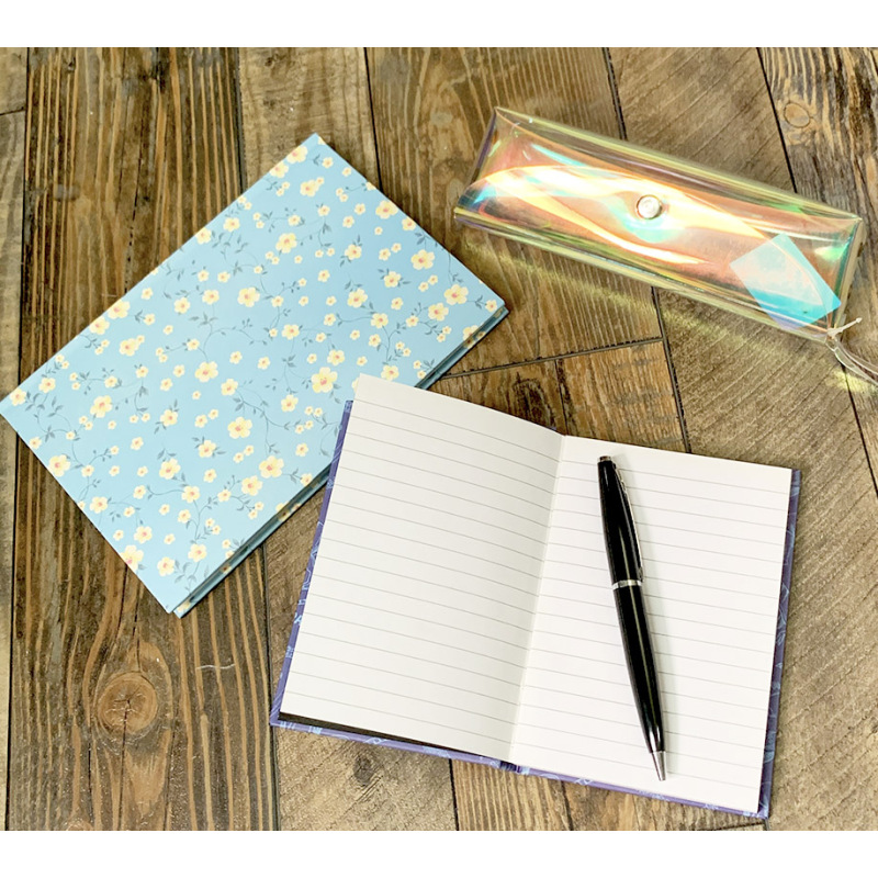 Factory A5, A6 high quality hard cover printing custom design notebook diary