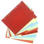 Divider A4 classification page loose leaf notebook  paper manual ledger separator 11 holes