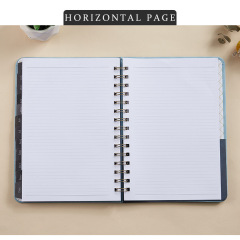 Cover Notebook Elastic Band Notepad Weekly Plan Schedule PU Leather Opp Bag BSCI Hardcover Journal Leather A5 Book Leather