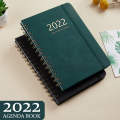 Cover Notebook Elastic Band Notepad Weekly Plan Schedule PU Leather Opp Bag BSCI Hardcover Journal Leather A5 Book Leather