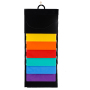 Rainbow Organ Bag Office 6 pocket File Folder Portable Hangable Storage Bag Wall-mounted File Folder