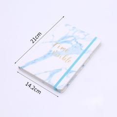 Hardcover Notebook Novel Marble Pattern A5 Pu Leather for Student Notepad Leather Stone Paper Notebook School Gift Office CN;ZHE