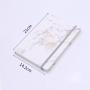 Hardcover Notebook Novel Marble Pattern A5 Pu Leather for Student Notepad Leather Stone Paper Notebook School Gift Office CN;ZHE