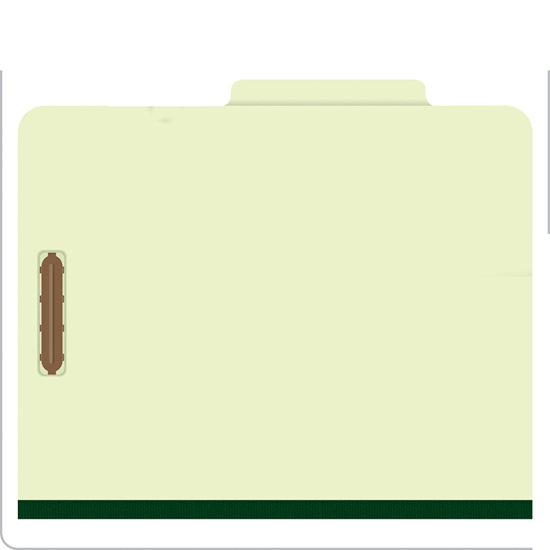 Classification paper File Folders-One Dividers 