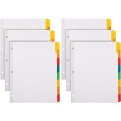 colorful  Dividers file folder