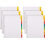 colorful  Dividers file folder