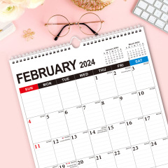 2024 English wall calendar
