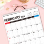 2024 English wall calendar