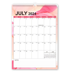 2024 English wall calendar