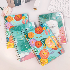 2024 week/daily plan sprial notebook