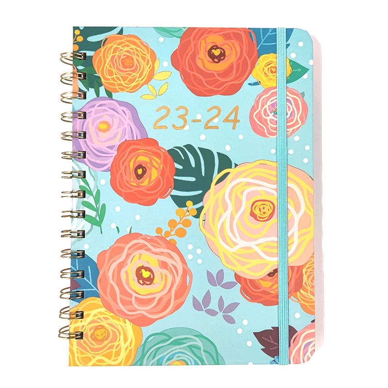 2024 week/daily plan sprial notebook