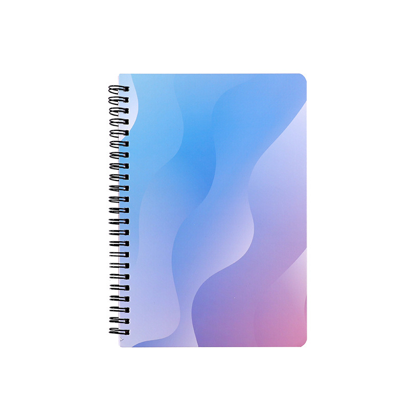 colorful  spiral notebook