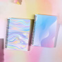 colorful  spiral notebook