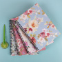  B5 A5 A6 flower spiral notebook