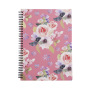  B5 A5 A6 flower spiral notebook