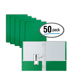 Glossy Laminated 2-Pocket Folders With 3 Prongs file folder