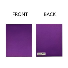 Glossy Laminated 2-Pocket Folders With 3 Prongs file folder