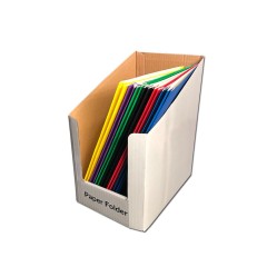 Glossy Laminated 2-Pocket Folders With 3 Prongs file folder