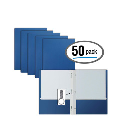 Glossy Laminated 2-Pocket Folders With 3 Prongs file folder