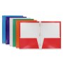 Glossy Laminated 2-Pocket Folders With 3 Prongs file folder