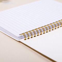 factory B5 A5 A6 A7 floret spiral notebook