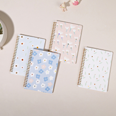 factory B5 A5 A6 A7 floret spiral notebook