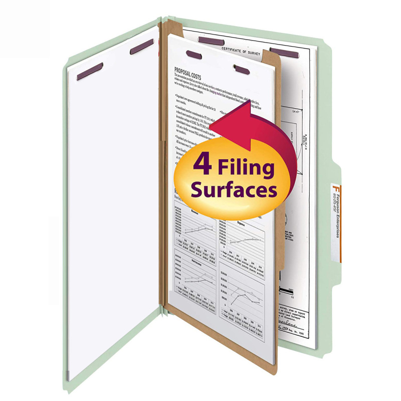 Classification File Folders-One Dividers 