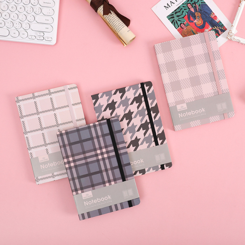  A5 A6 A7 square grid Hard Cover notebook
