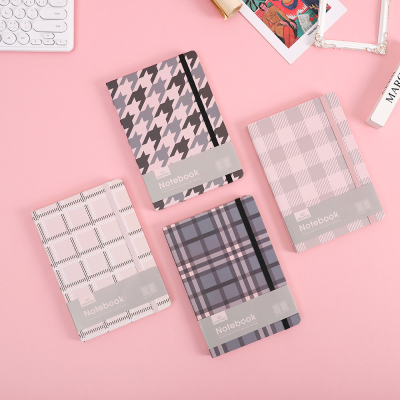 A5 A6 A7 square grid Hard Cover notebook